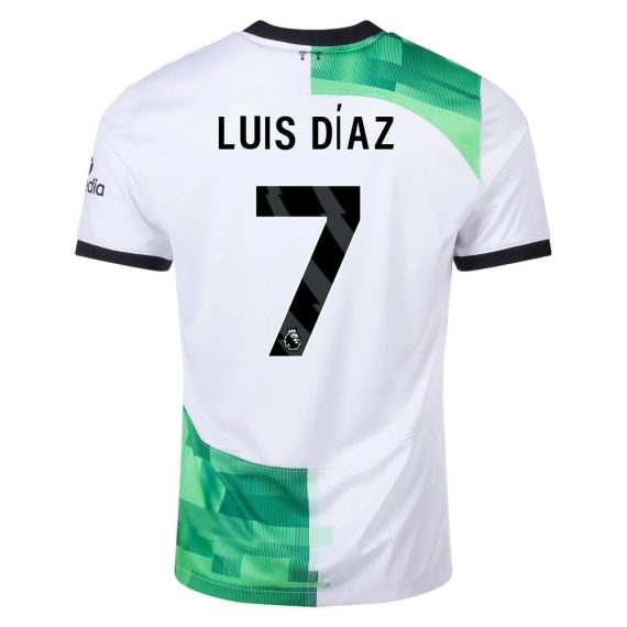 23/24 Liverpool #7 Luis Diaz Away Jersey