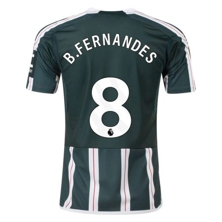 23/24 Manchester United #8 Bruno Fernandes Away Jersey