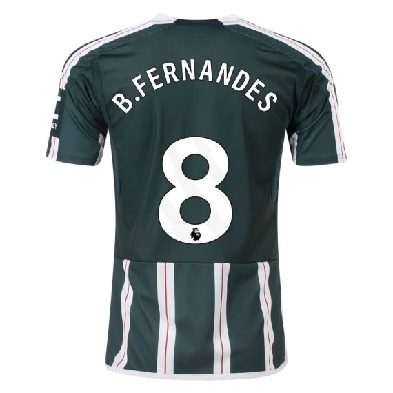 23/24 Manchester United #8 Bruno Fernandes Away Jersey