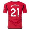 23/24 Manchester United #21 Antony Home Jersey
