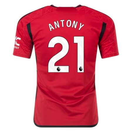 23/24 Manchester United #21 Antony Home Jersey