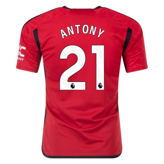 23/24 Manchester United #21 Antony Home Jersey