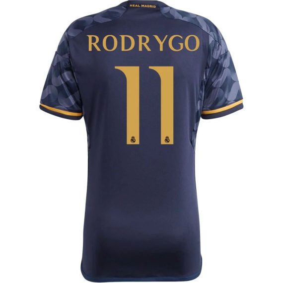 23/24 Real Madrid #11 Rodrygo Away Jersey