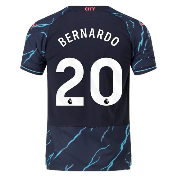 23/24 Manchester City #20 Bernardo Silva Third Jersey