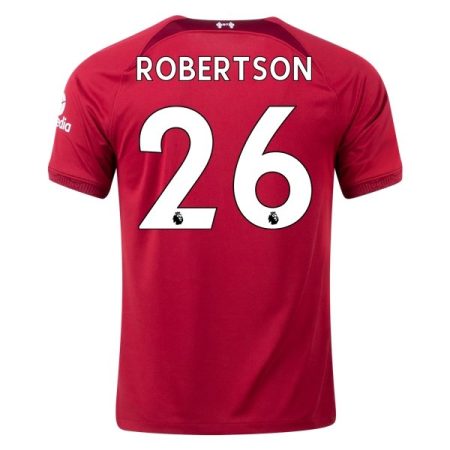 22/23 Andrew Robertson #26 Liverpool Home Jersey