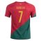 2022 Cristiano Ronaldo #7 Portugal Home Jersey
