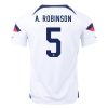 2022 Antonee Robinson #5 USMNT Home Jersey