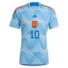 2022 Pedri #10 Spain Away Jersey