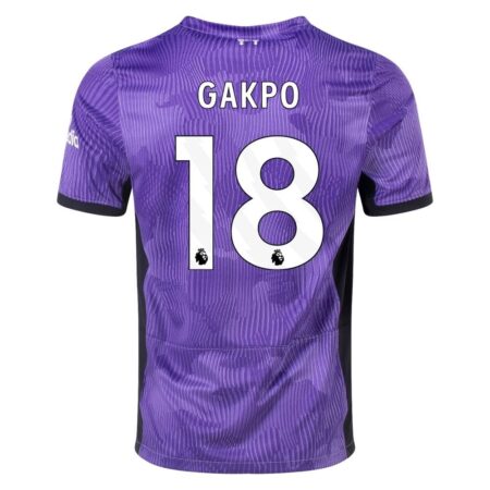 23/24 Liverpool #18 Cody Gakpo Third Jersey