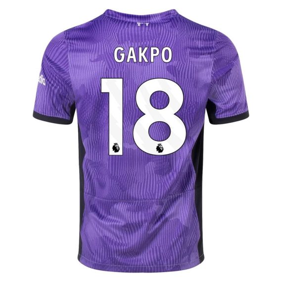23/24 Liverpool #18 Cody Gakpo Third Jersey