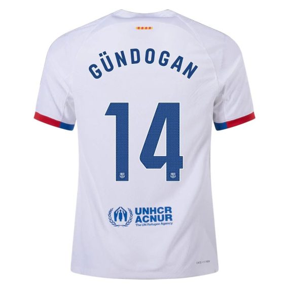 23/24 Barcelona #14 Ilkay Gundogan Away Jersey