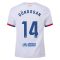 23/24 Barcelona #14 Ilkay Gundogan Away Jersey