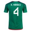2022 Rafael Marquez #4 Mexico Home Jersey