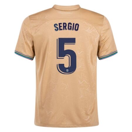 22/23 Sergio Busquets #5 Barcelona Away Jersey