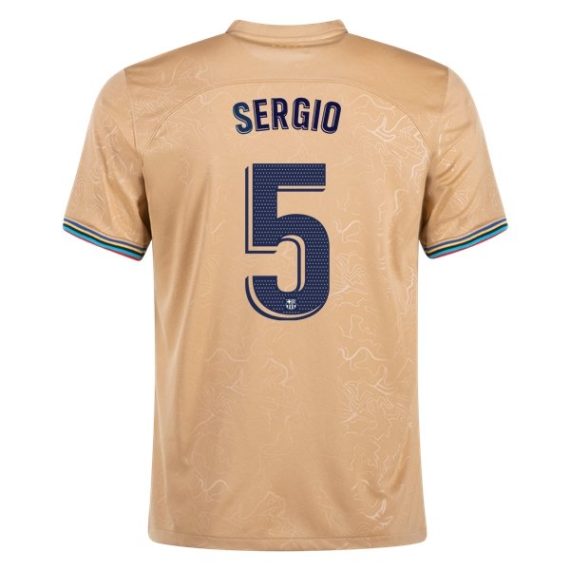 22/23 Sergio Busquets #5 Barcelona Away Jersey