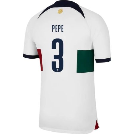 2022 Pepe #3 Portugal Away Jersey