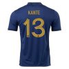 2022 N'Golo Kante #13 France Home Jersey