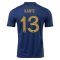 2022 N'Golo Kante #13 France Home Jersey