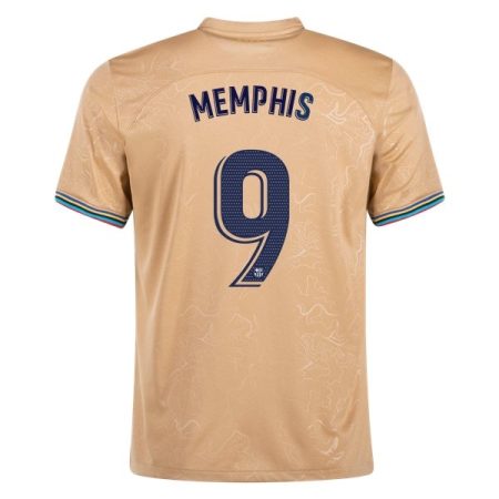 22/23 Robert Lewandowski #9 Barcelona Away Jersey