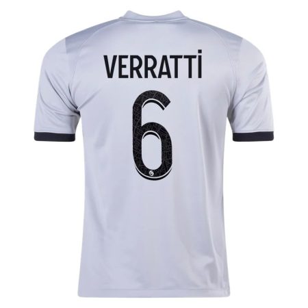 22/23 Marco Verratti #6 Paris Saint-Germain Away Jersey