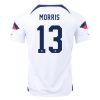 2022 Jordan Morris #13 USMNT Home Jersey