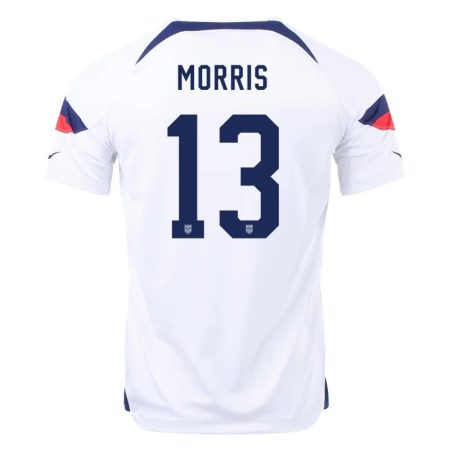 2022 Jordan Morris #13 USMNT Home Jersey