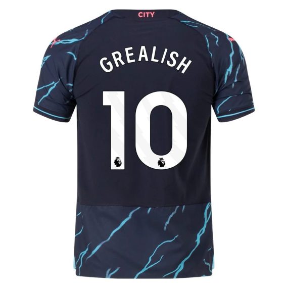 23/24 Manchester City #10 Jack Grealish Third Jersey