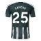 23/24 Manchester United #25 Jadon Sancho Away Jersey
