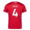 23/24 Liverpool #4 Virgil van Dijk Home Jersey