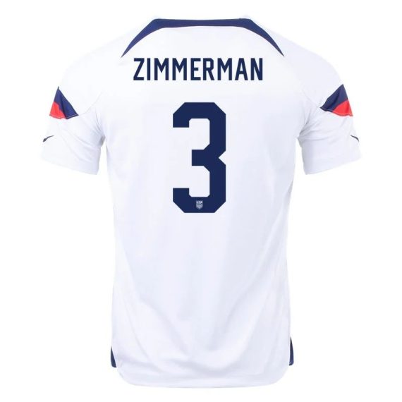 2022 Walker Zimmerman #3 USMNT Home Jersey