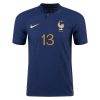 2022 N'Golo Kante #13 France Home Jersey