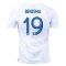 2022 Karim Benzema #19 France Away Jersey