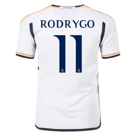 23/24 Real Madrid #11 Rodrygo Home Jersey