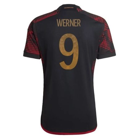 2022 Timo Werner #9 Germany Away Jersey