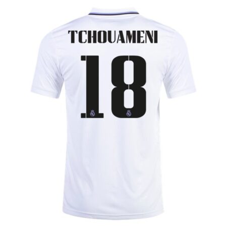 22/23 Aurelien Tchouameni #18 Real Madrid Home Jersey