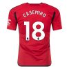 23/24 Manchester United #18 Casemiro Home Jersey