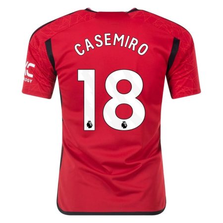 23/24 Manchester United #18 Casemiro Home Jersey