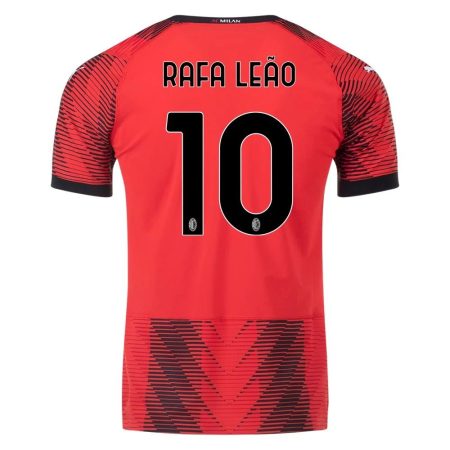 23/24 AC Milan #10 Rafael Leao Home Jersey