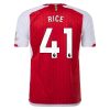 23/24 Arsenal #41 Declan Rice Home Jersey