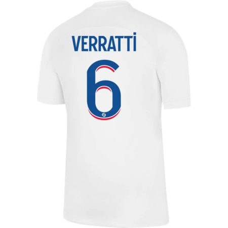 22/23 Marco Verratti #6 Paris Saint-Germain Third Jersey