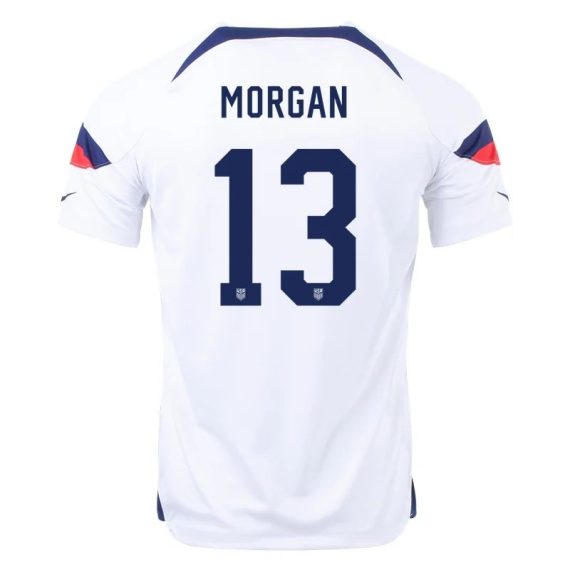 2022 Alex Morgan #13 USMNT Home Jersey