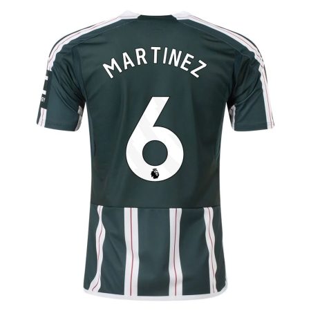 23/24 Manchester United #6 Lisandro Martinez Away Jersey