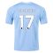 23/24 Manchester City #17 Kevin De Bruyne Home Jersey