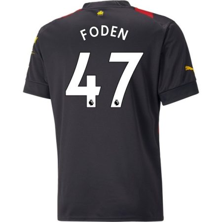 22/23 Phil Foden #47 Manchester City Away Jersey