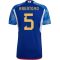 2022 Yuto Nagatomo #5 Japan Home Jersey