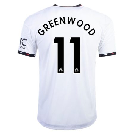 22/23 Mason Greenwood #11 Manchester United Away Jersey
