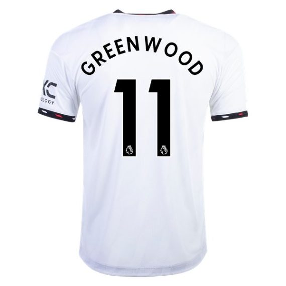 22/23 Mason Greenwood #11 Manchester United Away Jersey