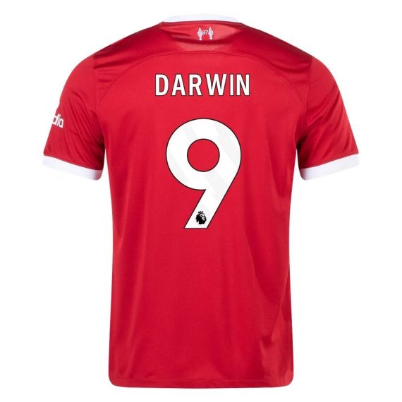 23/24 Liverpool #9 Darwin Nunez Home Jersey