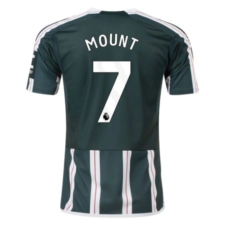 23/24 Manchester United #7 Mason Mount Away Jersey