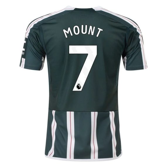 23/24 Manchester United #7 Mason Mount Away Jersey